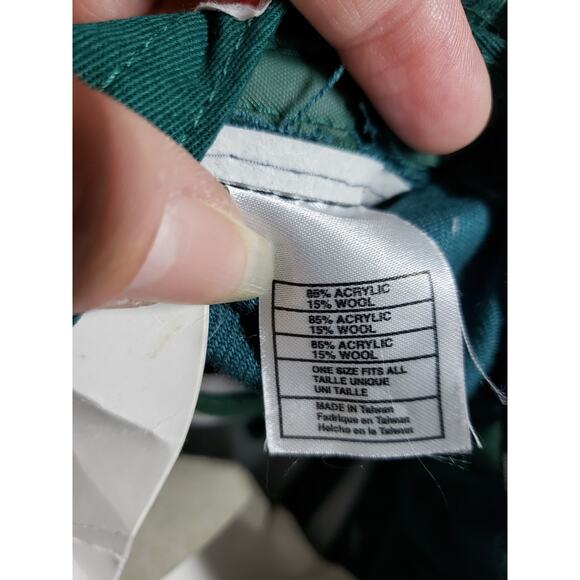 Philadelphia Eagles Hat Cap One Size Mens Black Logo Wool Acrylic Blend NFL NWT - Picture 8 of 10